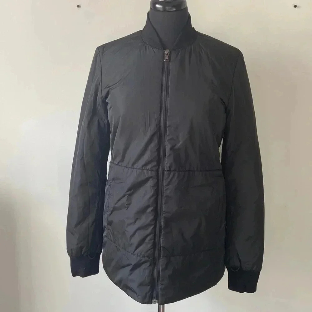 Prada |  Black Nylon / Wool Jacket